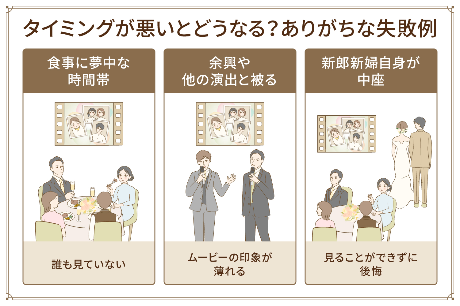 タイミングが悪いとどうなる？ありがちな失敗例
