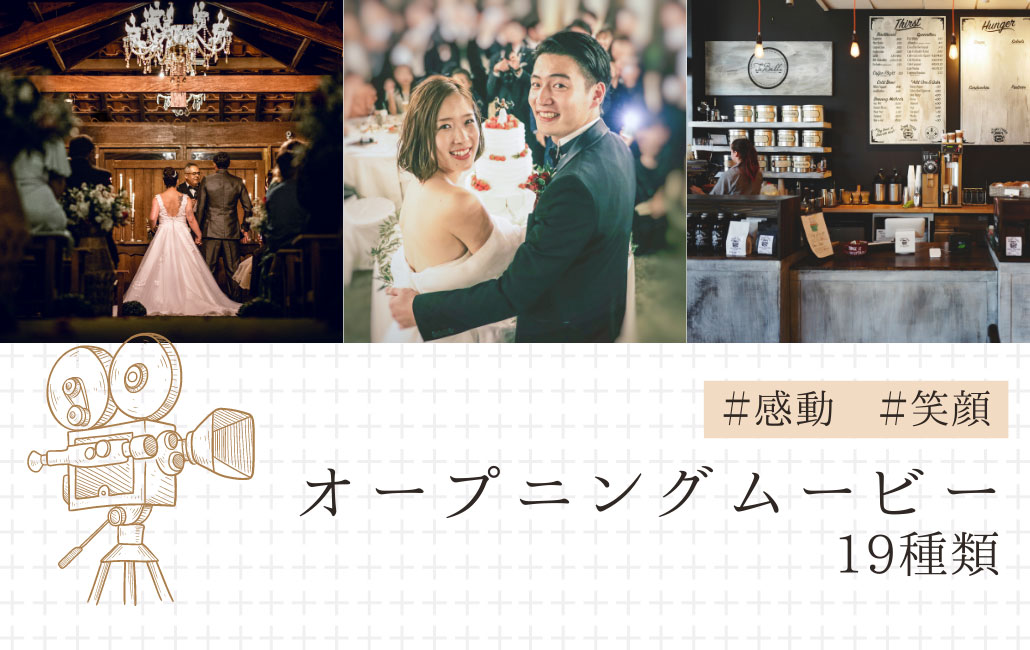 オープニングムービー 結婚式ムービーのプリンセスネット
